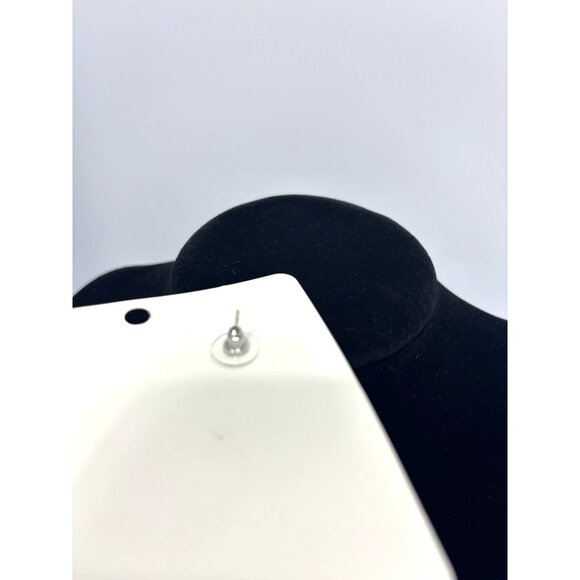 LILYMILLY Silver Pearl Chain Dangle Earrings Costume Drop Fashion Jewelry NEW - Picture 5 of 6